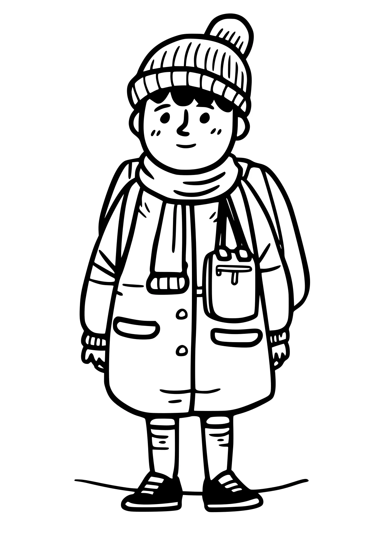 coloring pages of people winter, january, toddler, pilgrim, snowman, free page downloads