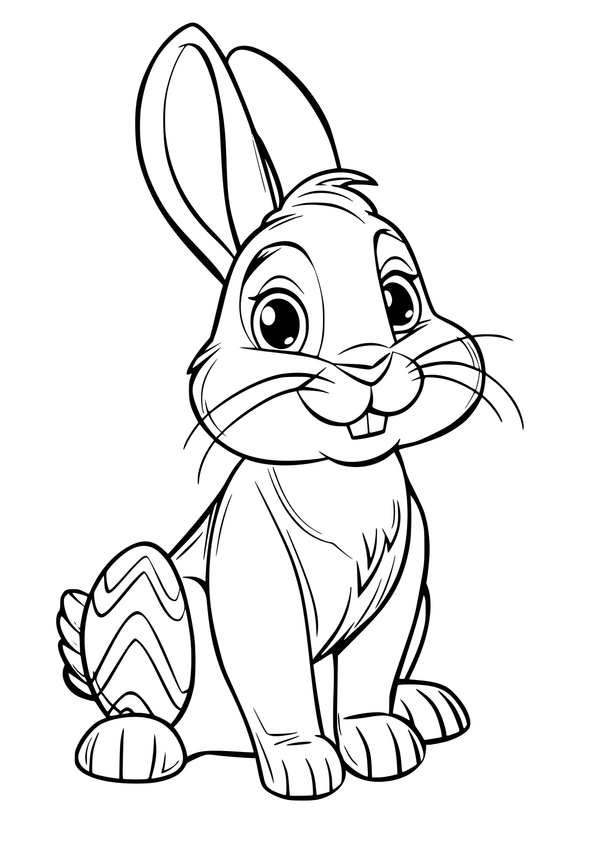 easter bunny coloring page rabbit, bunny, alvin, scorbunny, donkey, free downloads