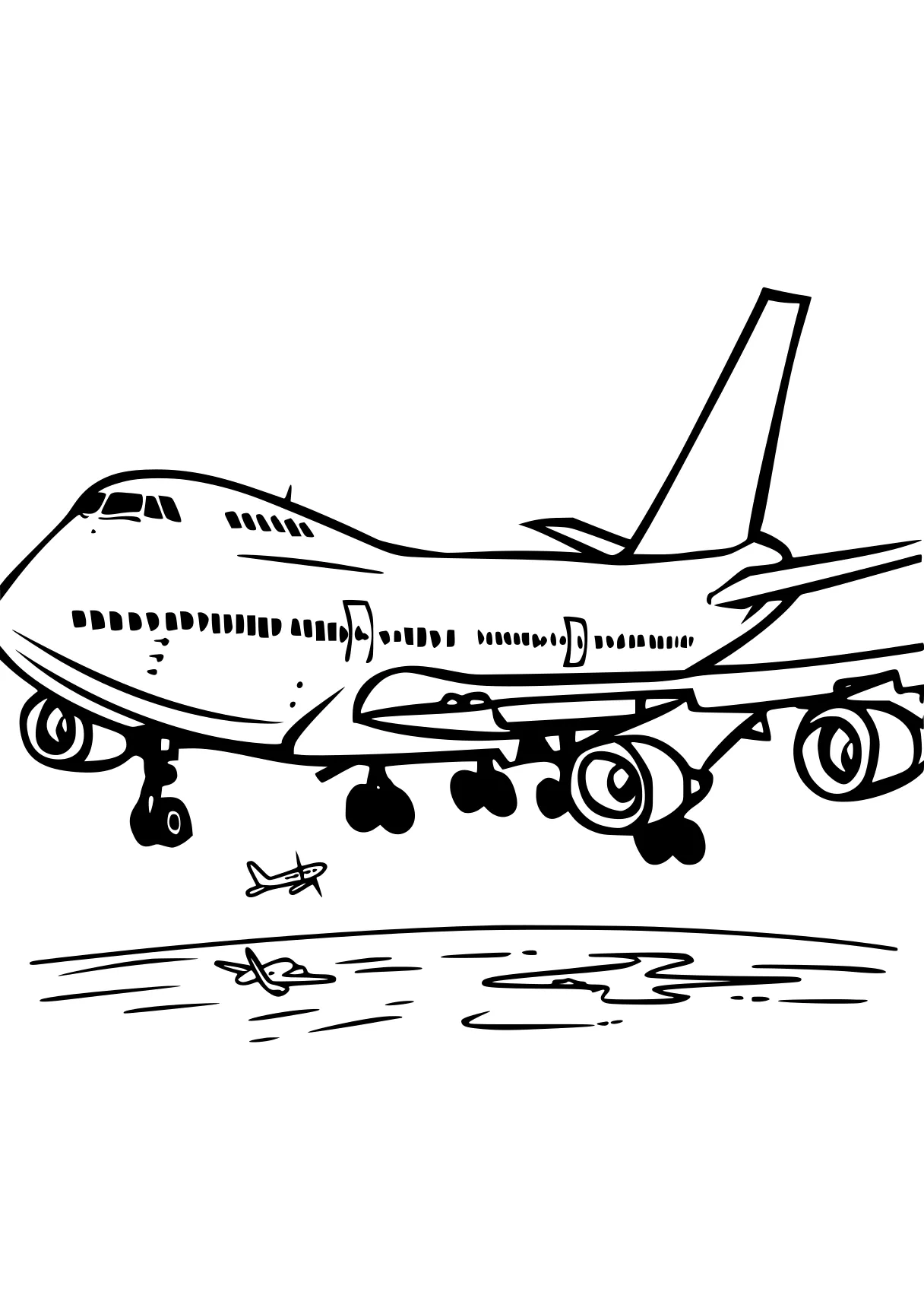 airplane coloring page aeroplane, plane, jet, airplane, transportation, free downloads