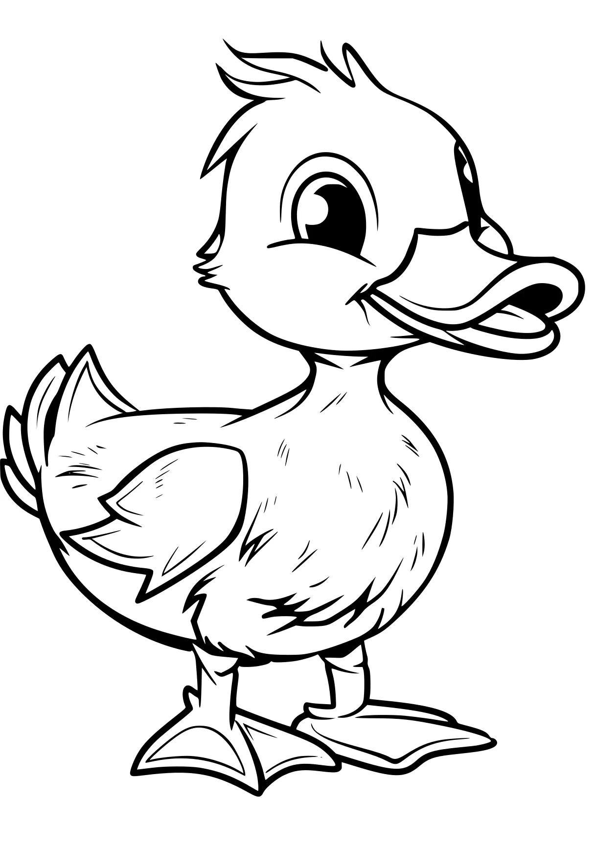 duck coloring page duck, bird, chick, donald, fgteev, free downloads