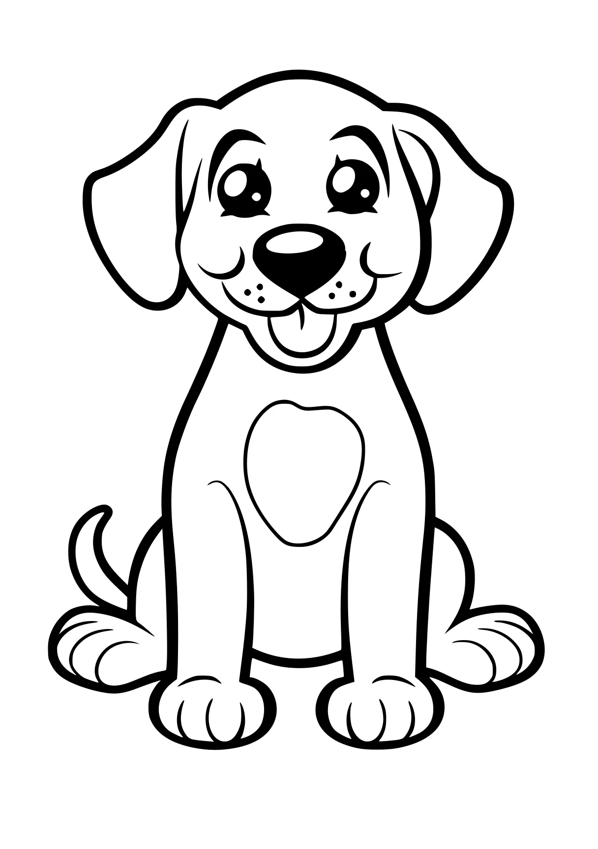 dog coloring retriever, puppy, dog, clifford, illustrator, free page downloads