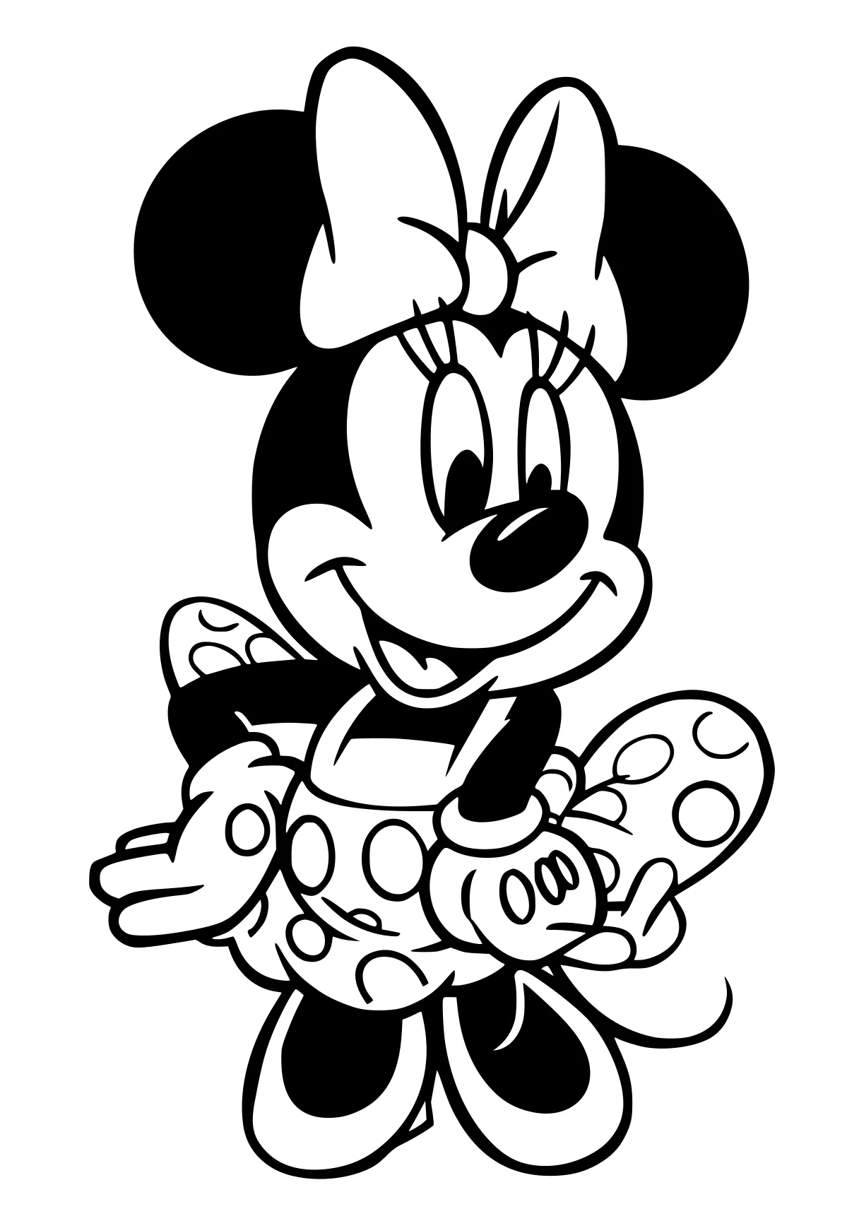 minnie coloring page mickey, minnie, mouse, disney, free downloads