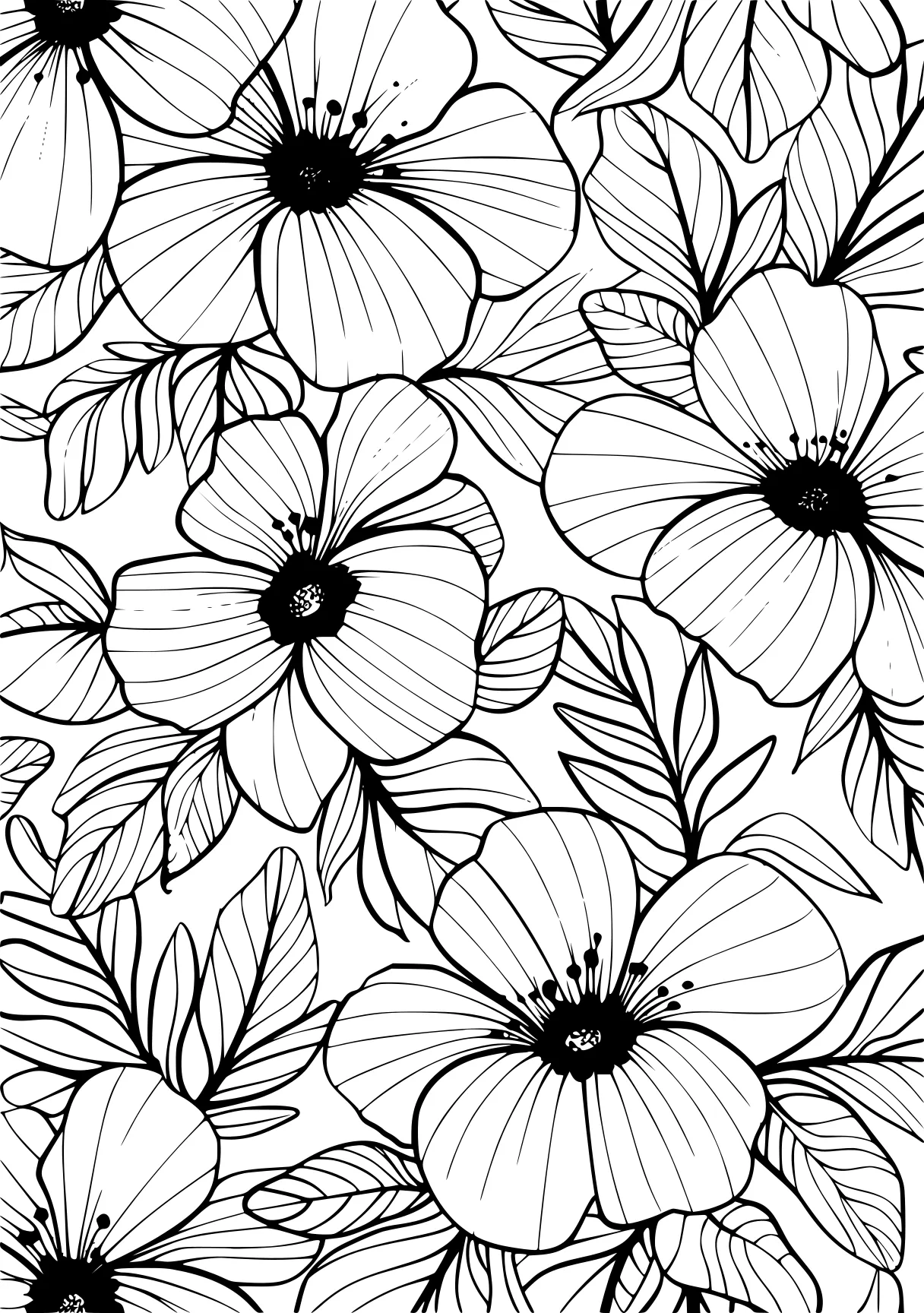 floral coloring pages, pattern, zentangle, patterns, free page downloads