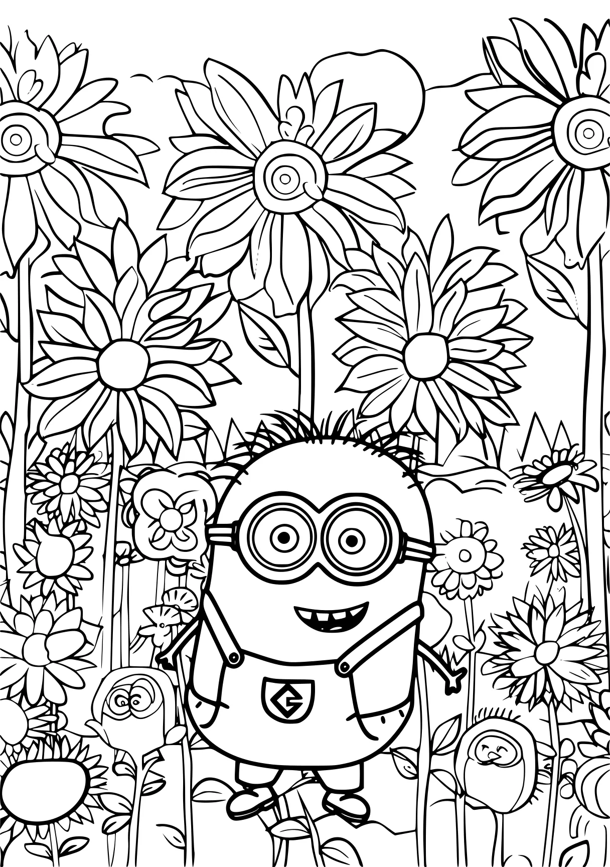 among us color pages minion, minions, background, free coloring page downloads