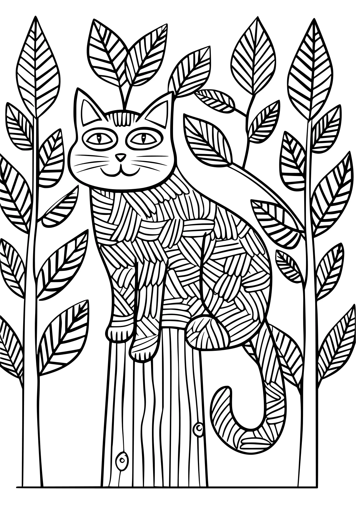 free color by number printables, ornament, cat, caticorn, coloring page downloads