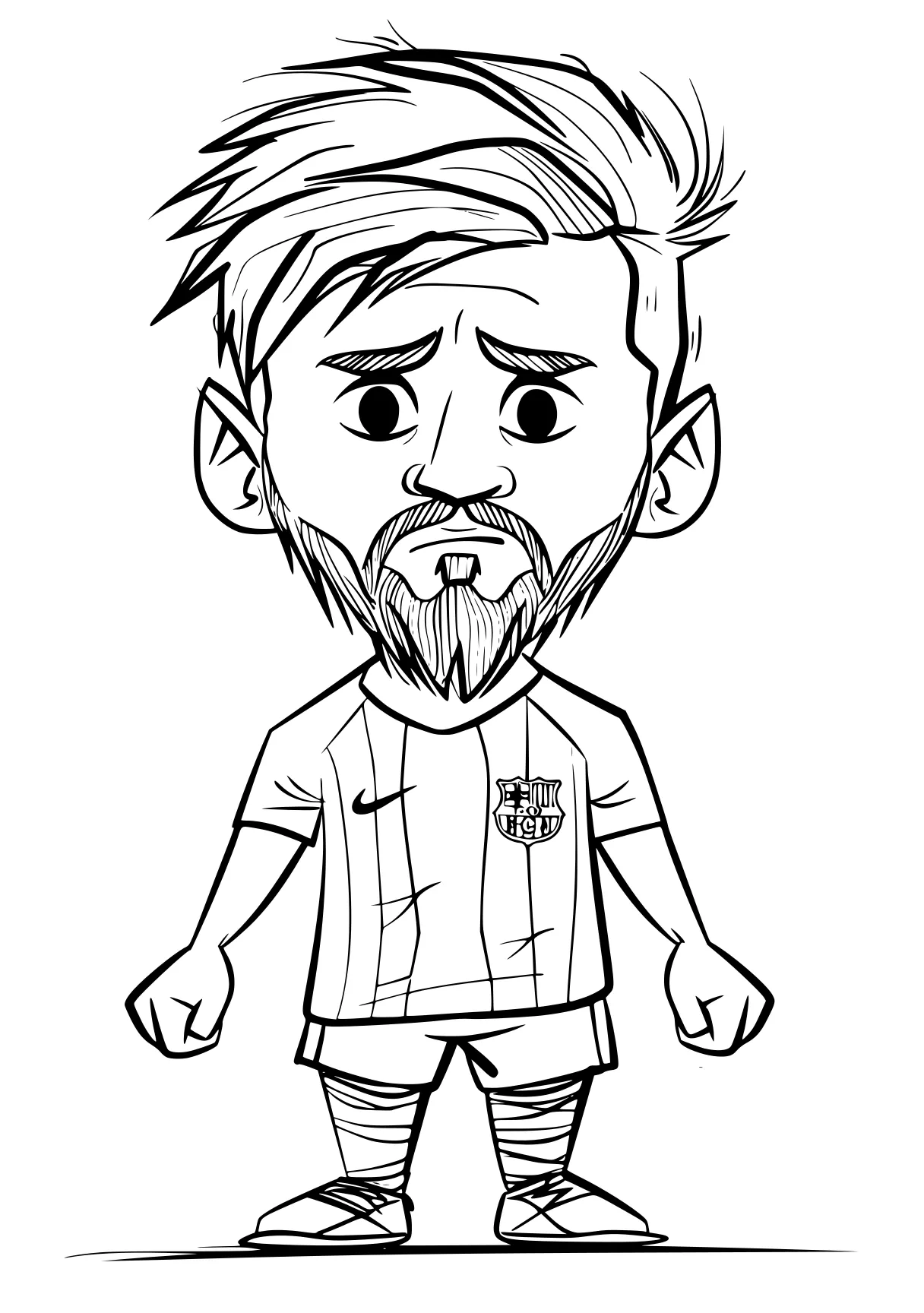 messi colouring pages messi, cartoon, chibi, danny, digital, free coloring page downloads