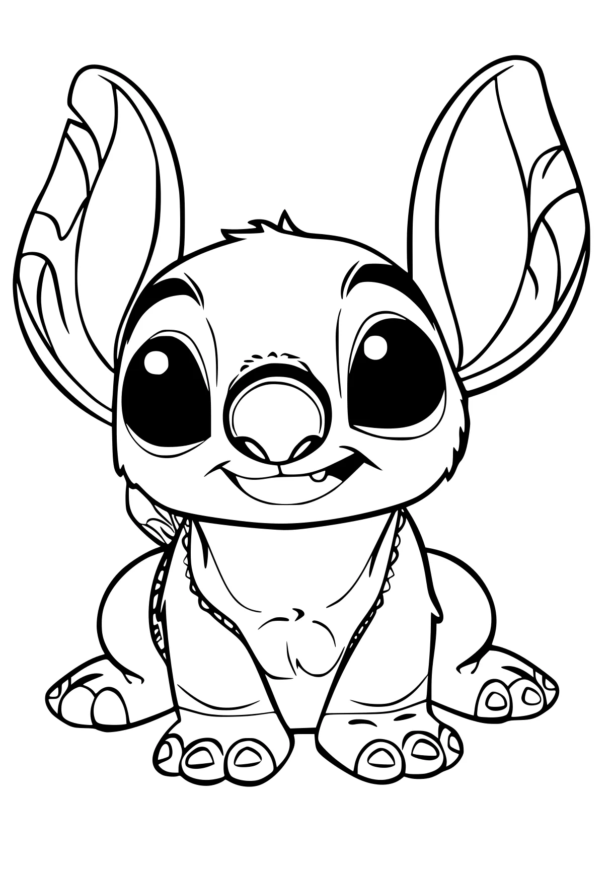 stitch coloring pages stitch, eevee, kangaroo, chibi, bambi, free page downloads