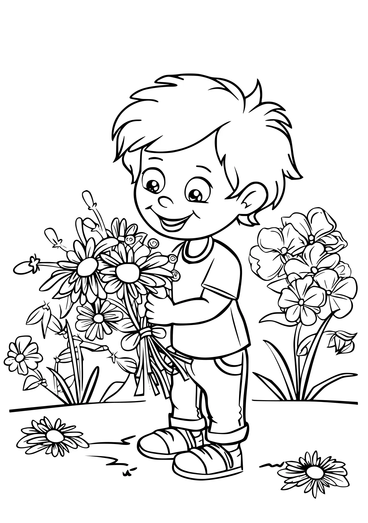 precious moments coloring pages, illustrator, little, plant, free page downloads