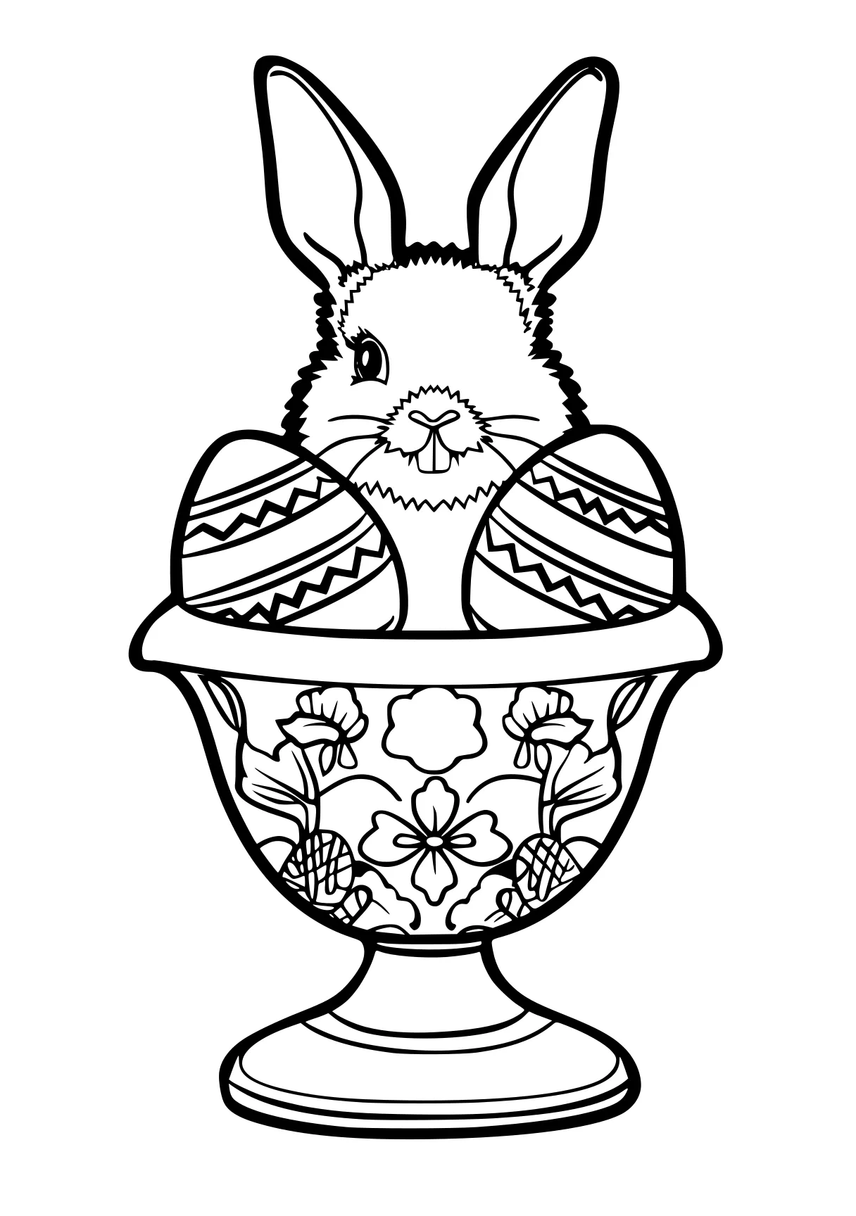 easter coloring pages rabbit, bunny, illustrator, free page downloads