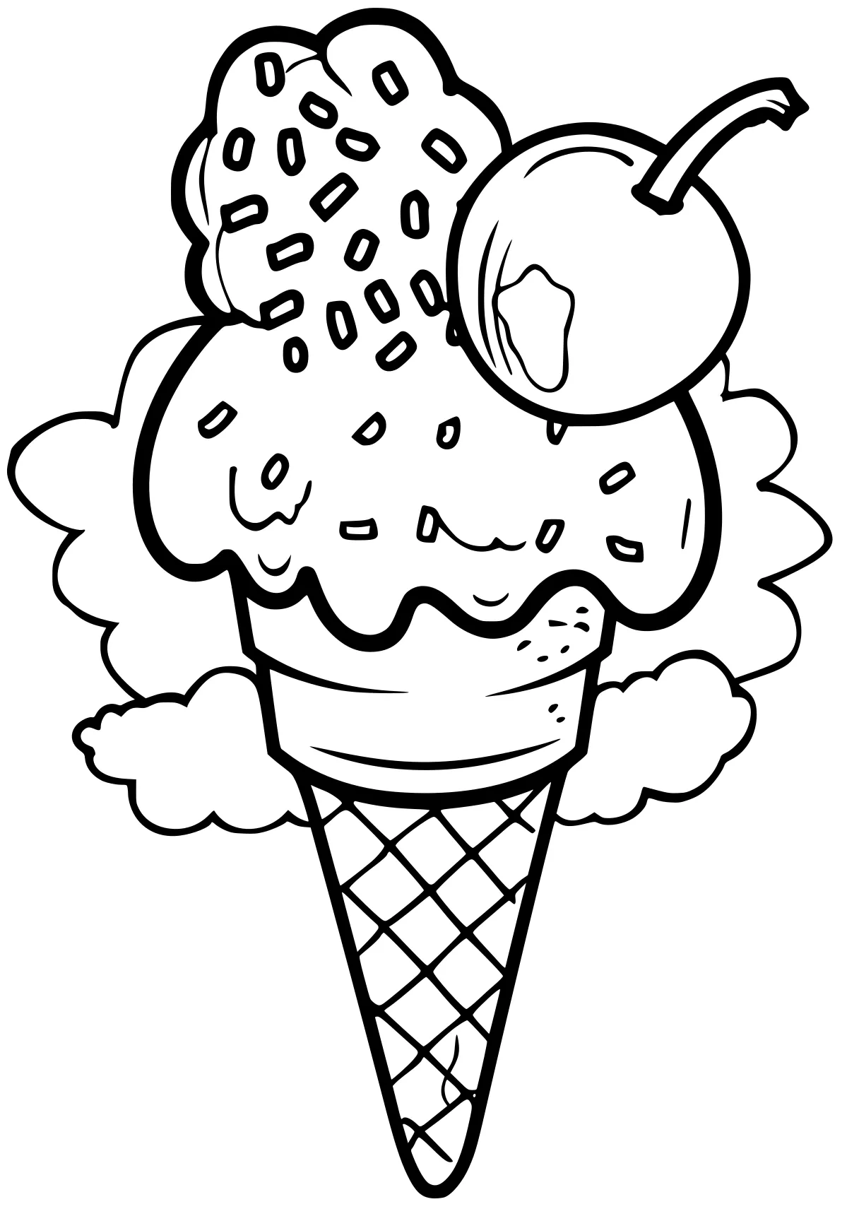 ice cream coloring pages illustrator, weather, shortcake, ice, dot, free page downloads