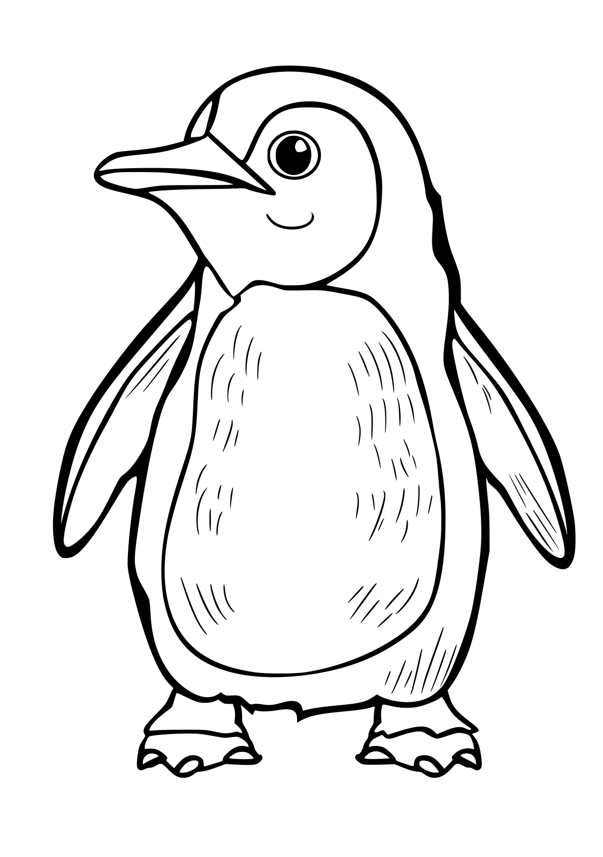 penguin coloring sheet penguin, toucan, pororo, olaf, bird, free page downloads