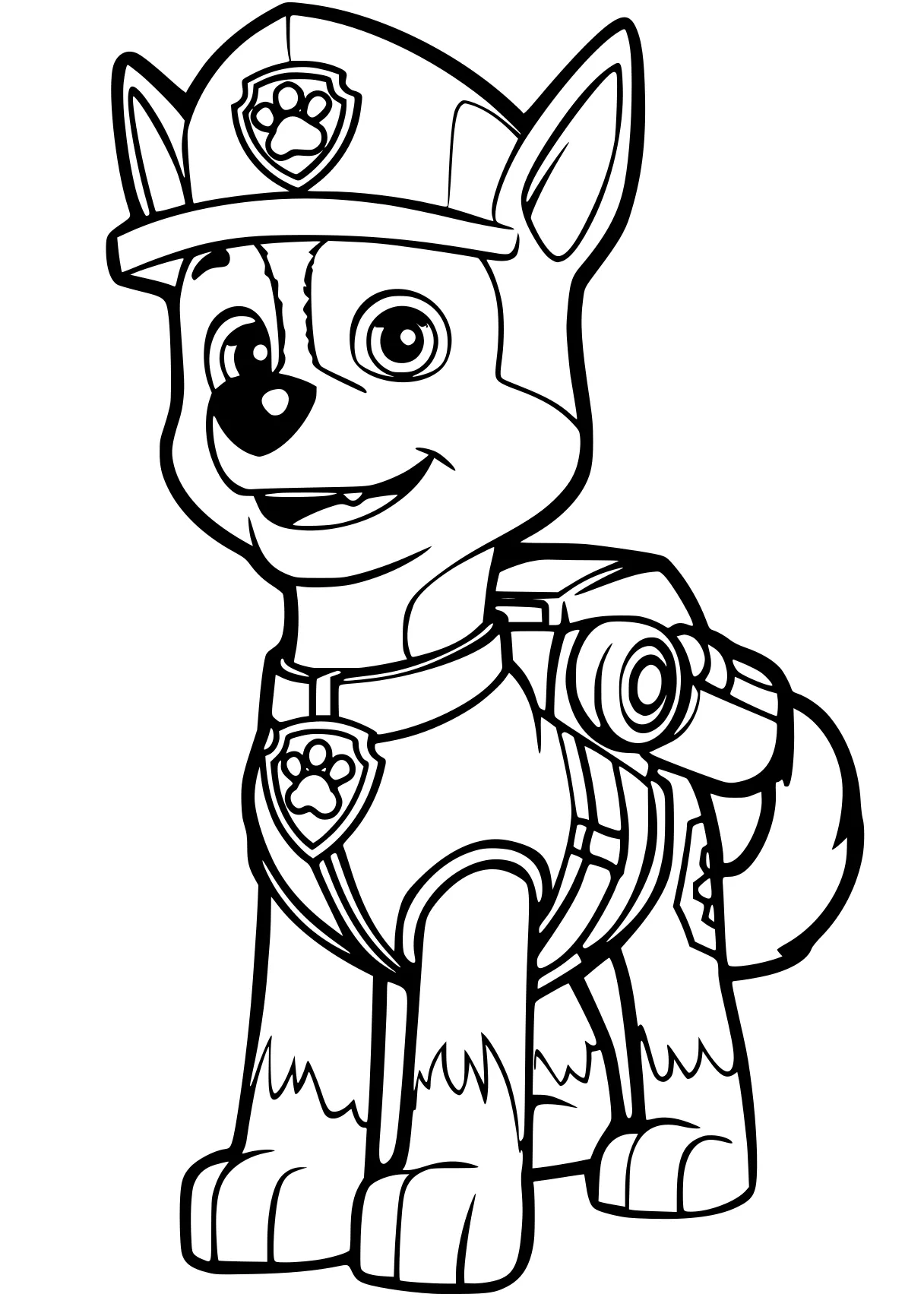 paw patrol colouring page fazbear, firefighter, fnaf, fireman, pororo, free coloring downloads